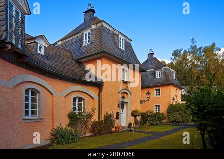 Haus Fuechten, Germany, North Rhine-Westphalia, Sauerland, Ense Stock Photo