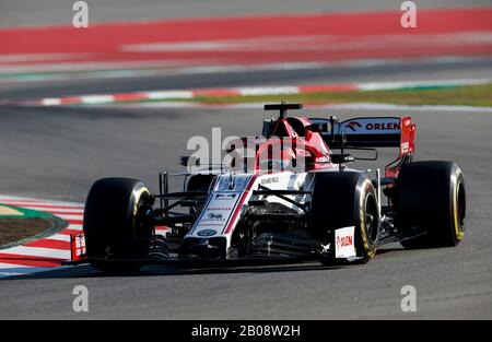 Motorsports: FIA Formula One World Championship 2020, Preseason Testing in Barcelona, #88 Robert Kubica (POL, Alfa Romeo Racing), | usage worldwide Stock Photo