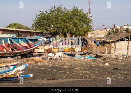 Missirah, Sine Saloum Delta, Senegal,  Westafrika  |  Missirah, Sine Saloum Delta, Senegal, West Africa, Stock Photo