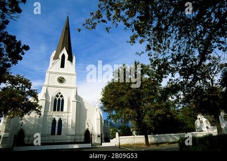 SOUTH AFRICA, NEAR CAPE TOWN, STELLENBOSCH, DUTCH REFORMED CHURCH (MOEDERKERK), 1717 Stock Photo