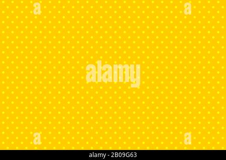 Comic halftone dot yellow background retro pop art Stock Vector