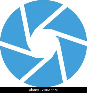 Photography icon design vector template Stock Vector