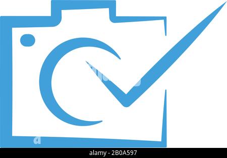 Photography icon design vector template Stock Vector
