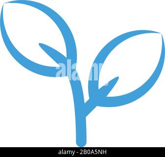 Leaf icon design vector template Stock Vector Image & Art - Alamy