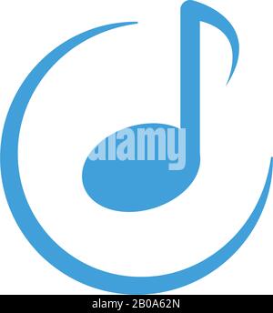 Music icon design vector template Stock Vector