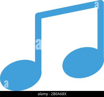 Music icon design vector template Stock Vector