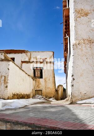 Liker or Klukhil monastery in Ladakh. Himalayas. India Stock Photo