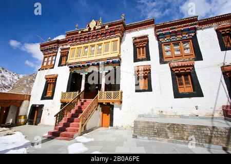 Liker or Klukhil monastery in Ladakh. Himalayas. India Stock Photo