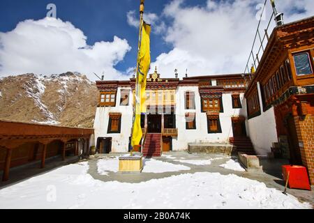 Liker or Klukhil monastery in Ladakh. Himalayas. India Stock Photo