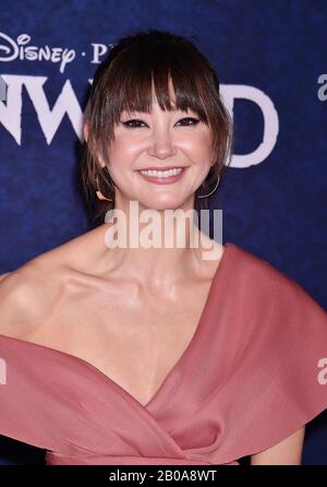 HOLLYWOOD, CA - FEBRUARY 18: Kimiko Glenn attends the Premiere Of