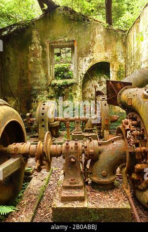 ruin of a hydroelectric power station, Quatro Fabricas da Luz, Portugal