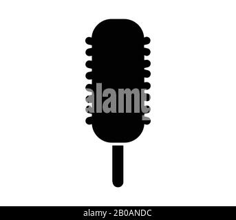 ice cream icon illustrated in vector on white background Stock Vector ...