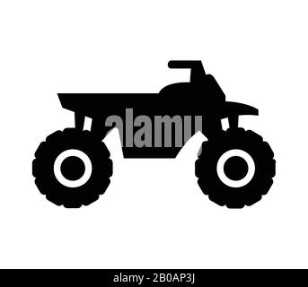 motorcycle icon illustrated in vector on white background Stock Vector