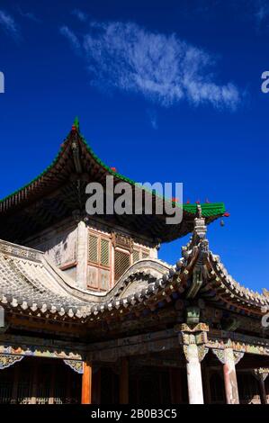 MONGOLIA, ULAANBAATAR, WINTER PALACE OF THE BOGDA KHAN Stock Photo