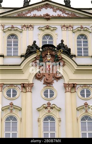 CZECH REPUBLIC, PRAGUE, NATIONAL GALLERY BUILDING Stock Photo