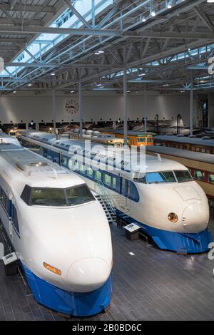 JR SCMAGLEV and Railway Park, Nagoya, Japan Stock Photo