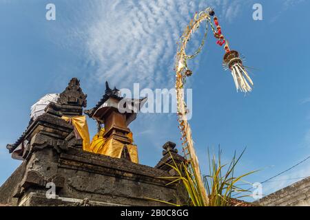 Sanggah Kemulan Rong, Family Temple In Traditional Balinese House ...