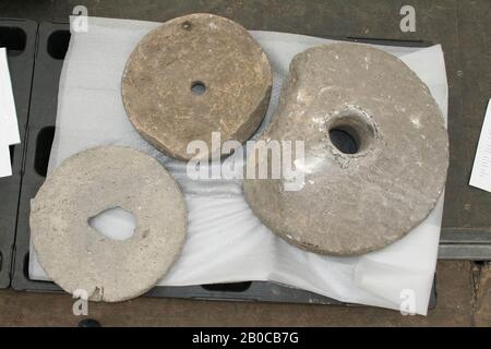 Stone grindstone grindstone stone h 23 cm diam 56 cm 80 kg Netherlands unknown unknown unknown Stock Photo Alamy