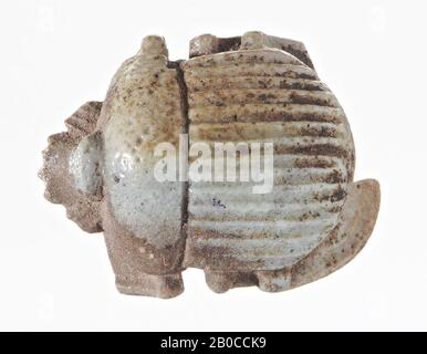 scarab, seal, scarab, stone (green), 2,5 cm, Egypt Stock Photo