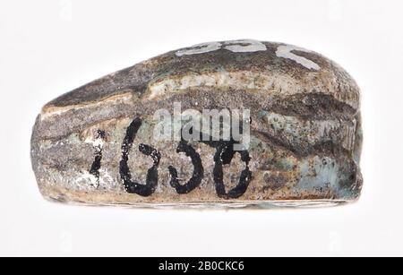 Egypt, seal, scarab, faience, 1 cm, Location, Egypt Stock Photo