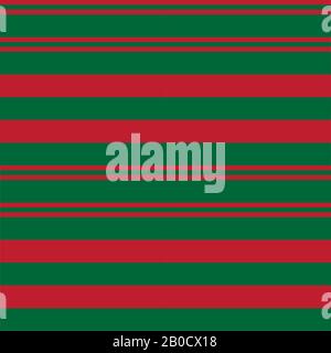 Colourful Classic Modern Stripe Pattern - This is a classic horizontal striped pattern suitable for shirt printing, textiles, jersey, jacquard pattern Stock Vector
