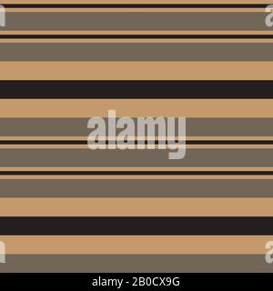 Colourful Classic Modern Stripe Pattern - This is a classic horizontal striped pattern suitable for shirt printing, textiles, jersey, jacquard pattern Stock Vector