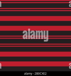 Colourful Classic Modern Stripe Pattern - This is a classic horizontal striped pattern suitable for shirt printing, textiles, jersey, jacquard pattern Stock Vector