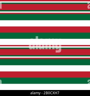 Colourful Classic Modern Stripe Pattern - This is a classic horizontal striped pattern suitable for shirt printing, textiles, jersey, jacquard pattern Stock Vector