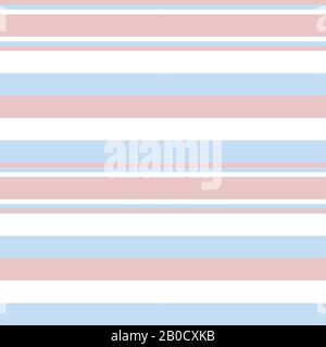Colourful Classic Modern Stripe Pattern - This is a classic horizontal striped pattern suitable for shirt printing, textiles, jersey, jacquard pattern Stock Vector