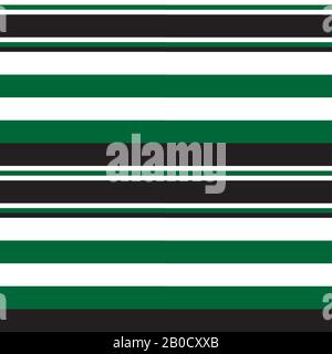 Colourful Classic Modern Stripe Pattern - This is a classic horizontal striped pattern suitable for shirt printing, textiles, jersey, jacquard pattern Stock Vector