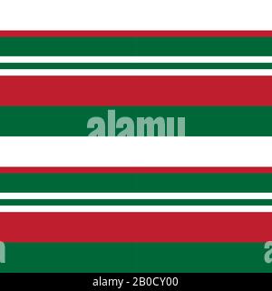 Colourful Classic Modern Stripe Pattern - This is a classic horizontal striped pattern suitable for shirt printing, textiles, jersey, jacquard pattern Stock Vector