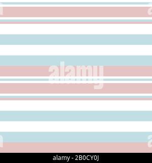 Colourful Classic Modern Stripe Pattern - This is a classic horizontal striped pattern suitable for shirt printing, textiles, jersey, jacquard pattern Stock Vector