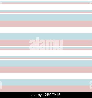 Colourful Classic Modern Stripe Pattern - This is a classic horizontal striped pattern suitable for shirt printing, textiles, jersey, jacquard pattern Stock Vector
