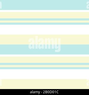 Colourful Classic Modern Stripe Pattern - This is a classic horizontal striped pattern suitable for shirt printing, textiles, jersey, jacquard pattern Stock Vector