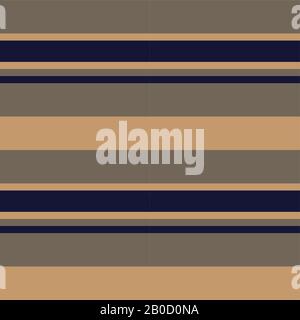 Colourful Classic Modern Stripe Pattern - This is a classic horizontal striped pattern suitable for shirt printing, textiles, jersey, jacquard pattern Stock Vector