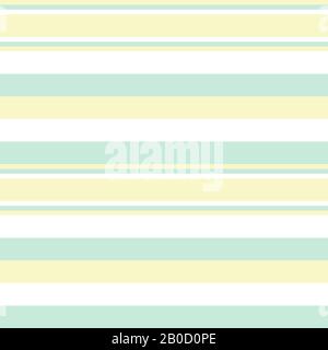 Colourful Classic Modern Stripe Pattern - This is a classic horizontal striped pattern suitable for shirt printing, textiles, jersey, jacquard pattern Stock Vector