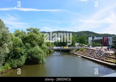 The historic race of Marburg, Germany Stock Photo - Alamy