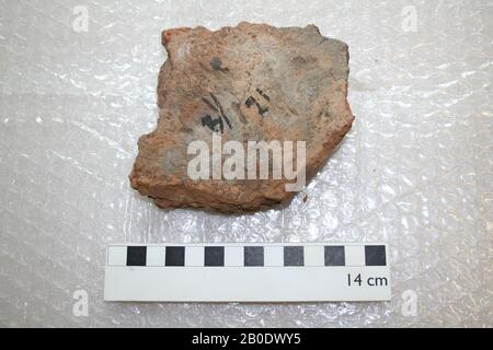 Egypt, shard, earthenware, 10 x 12 cm, Meroitic Period, 2nd-4th century A.D, Egypt Stock Photo
