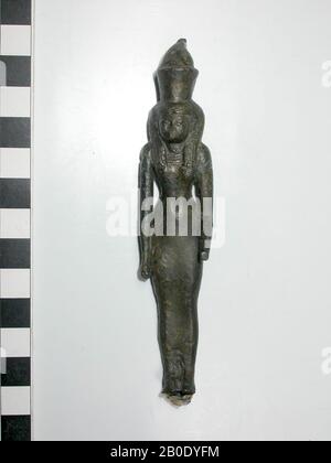 Egypt, bronze, goddess, bronze, length, 12.5 cm, Late Period,?, Egypt Stock Photo