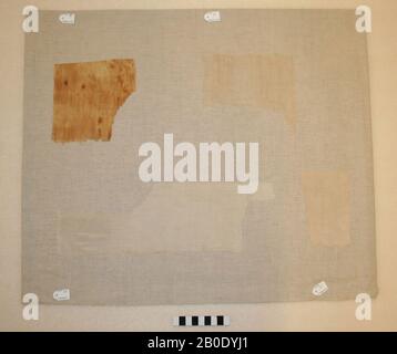 Egypt, cover, fabric, linen, 14 x 12 cm, New Empire, 18th-21st Dynasty, Egypt Stock Photo