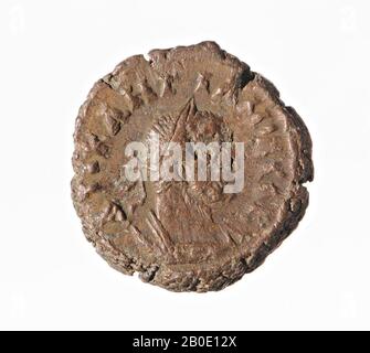 Egypt, coin, tetradrachm, Diocletian, metal, trillion, Diam., 19 mm, wt., 7.78 gr, Greco-Roman Period, Roman imperial time 294-295, Egypt Stock Photo