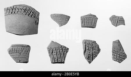 Ancient Near East, shard, earthenware, Site, Iran Stock Photo