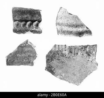 Ancient Near East, shard, earthenware, Site, Iran Stock Photo