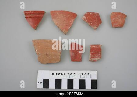 Ancient Near East, shard, earthenware, 5 cm, Location, Israel Stock Photo