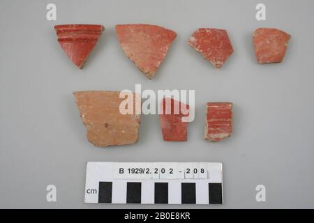 Ancient Near East, shard, earthenware, 3 cm, Location, Israel Stock Photo