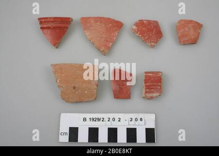 Ancient Near East, shard, earthenware, 3 cm, Location, Israel Stock Photo