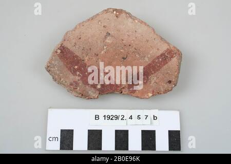 Shard, earthenware, br: 10 cm, Israel Stock Photo