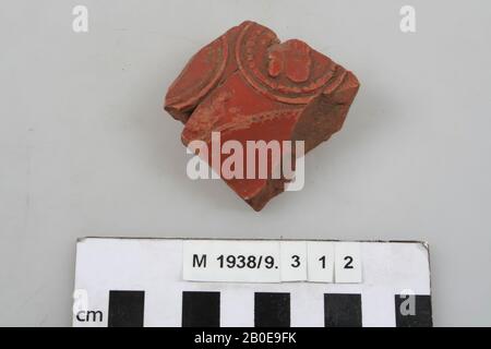 Old Europe, fragment, earthenware, terra sigillata, roman, germany, Aachen Stock Photo