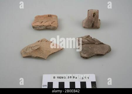 shard, earthenware, br: 6 cm, Israel Stock Photo