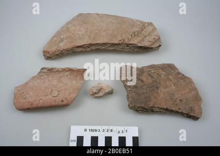 Shard, earthenware, br: 4 cm, Israel Stock Photo